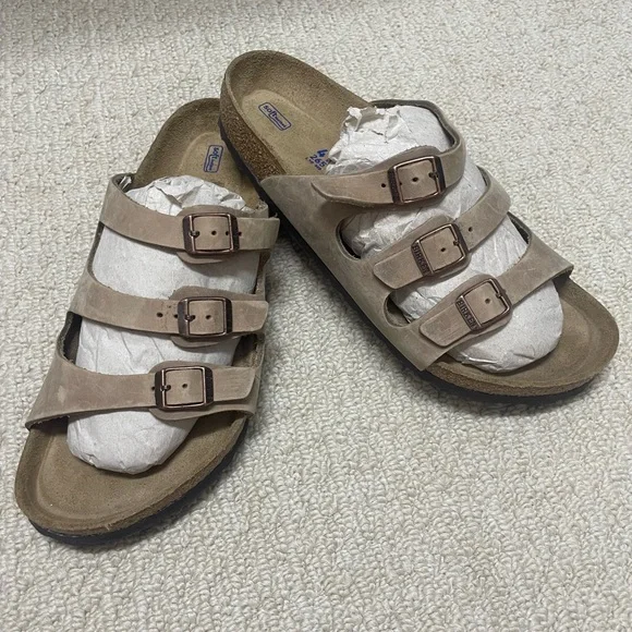 NWOT Birkenstock Florida Tabacco Brown Size 41- W10/M8 - Picture 2 of 10